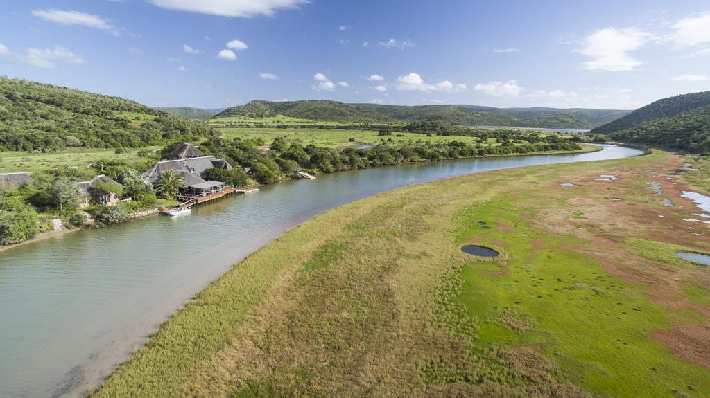 Kariega Game Reserve River Lodge Kenton on Sea Eksteriør bilde