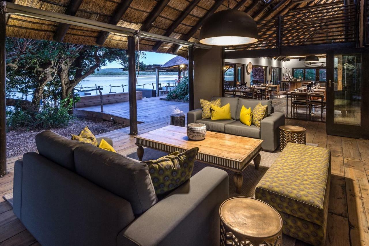 Kariega Game Reserve River Lodge Kenton on Sea Eksteriør bilde